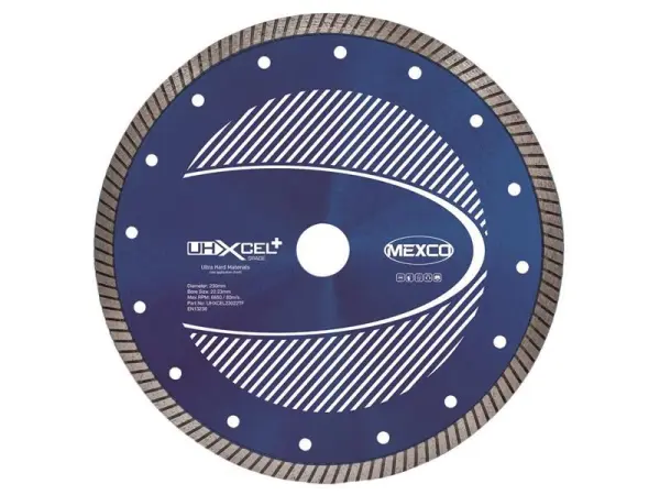 MEXCO UHXCEL+ Ultra Hard Plus Diamond Blade - 230 x 22mm