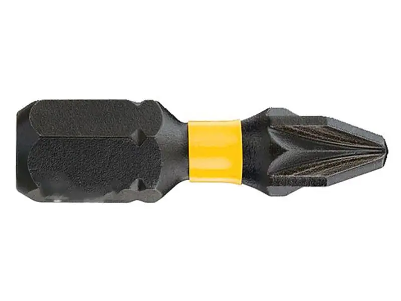 DeWalt Extreme Impact Torsion Pozidriv Bits PZ2 x 25mm (Pack of 5)
