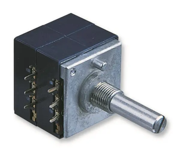ALPS ALPINE RK27 50K Rotary Potentiometer, Centre Detent