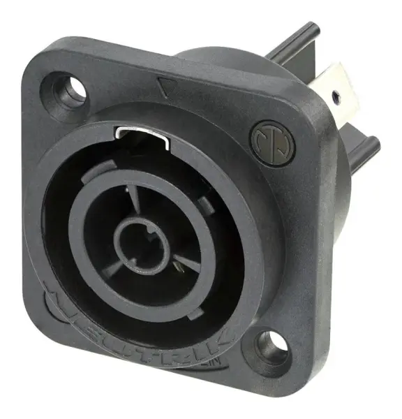 NEUTRIK PowerCON True1 Power Out Socket, 16A, 250V AC, Panel Mount