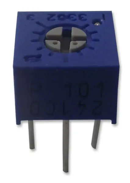 BOURNS 3362 Series Cermet Trimming Potentiometer, 1MΩ