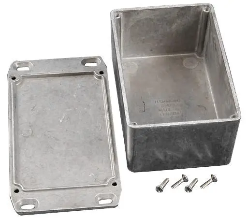 HAMMOND IP54 Die Cast Aluminium Enclosure 120x80x55mm