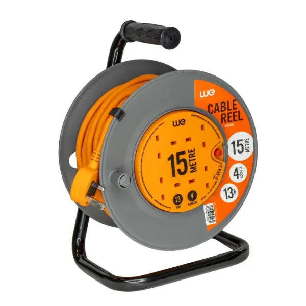 Westminster Extension Reel 15m, 4 Socket, 13A