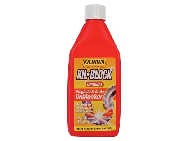 Kilrock - Kil-Block Original Abfluss- und Rohrreiniger 500ml