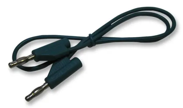 Pro Signal Green 4mm Banana Plug Test Lead, 0.5m