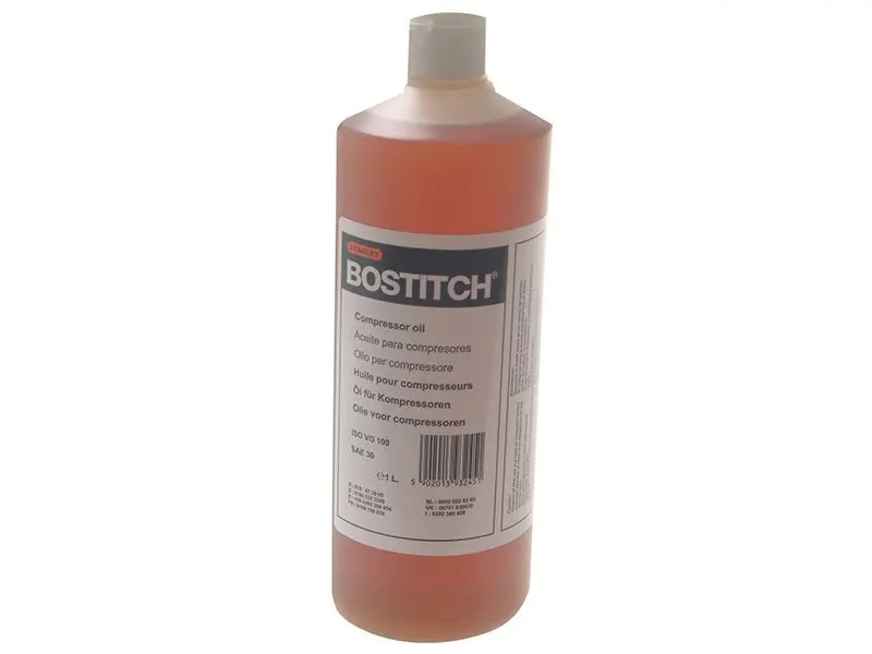 Bostitch ISO VG100 SAE 30 Compressor Oil, 1 Litre