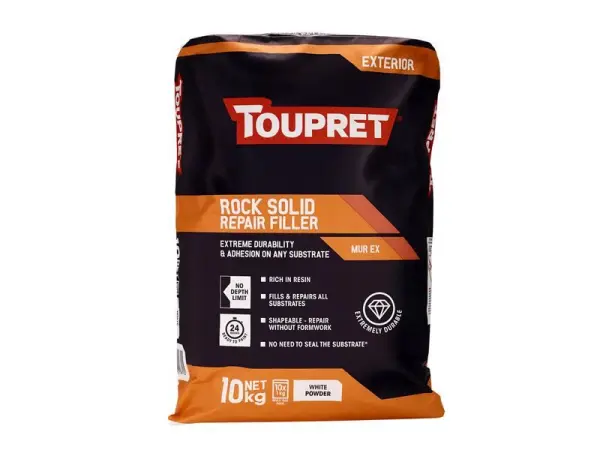 Toupret - Filler Pembaikan Rock Solid 10kg
