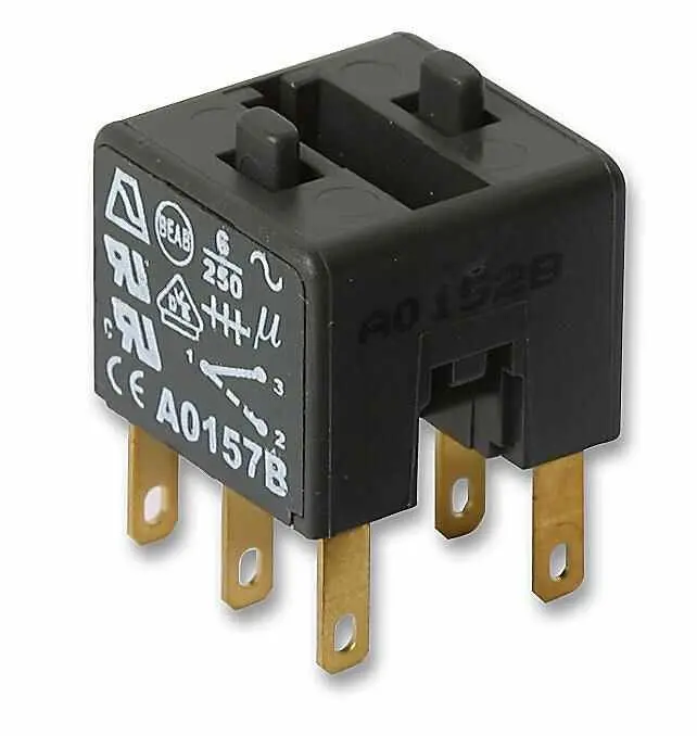 APEM Bloc de contacts bipolaire, 6A 250V, DPCO