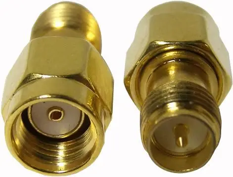 RF Solutions Adattatore SMA RP Plug to RP Socket, Oro, 50Ω