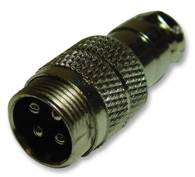 PRO SIGNAL 5-Pole Multipole Inline Plug with Copper Contacts