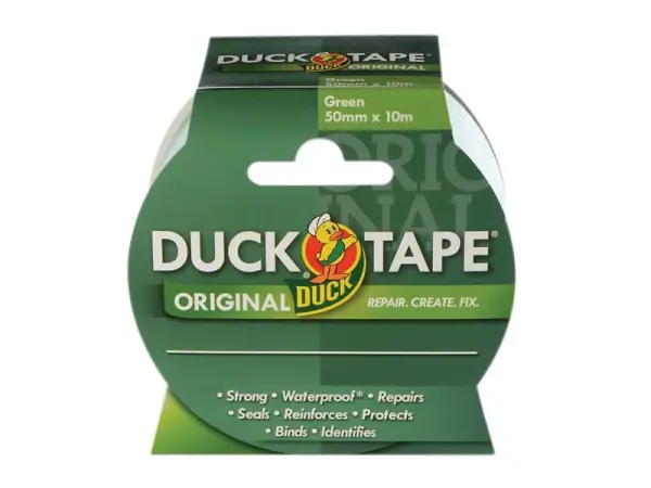 Shurtape Cinta de Tela Original Duck®, 50mm x 10m, Verde