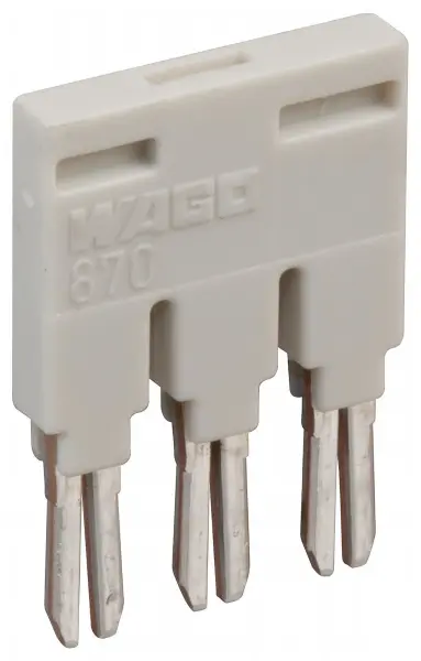 WAGO 3 Way Terminal Block Insulated Jumper
