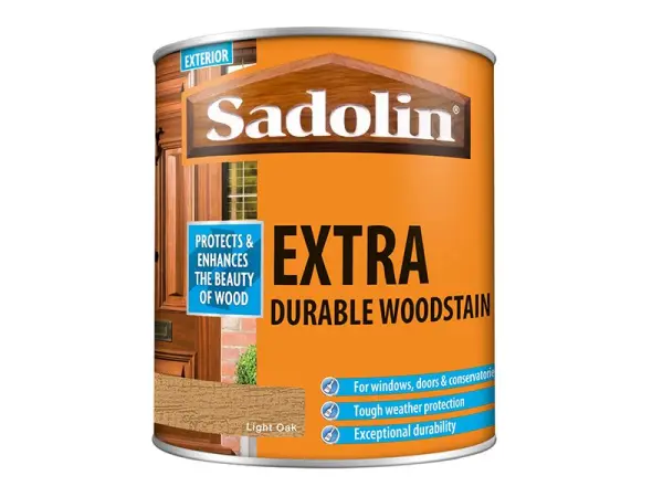 Sadolin Extra Dauerhafte Holzlasche Hell Eiche 1 Liter