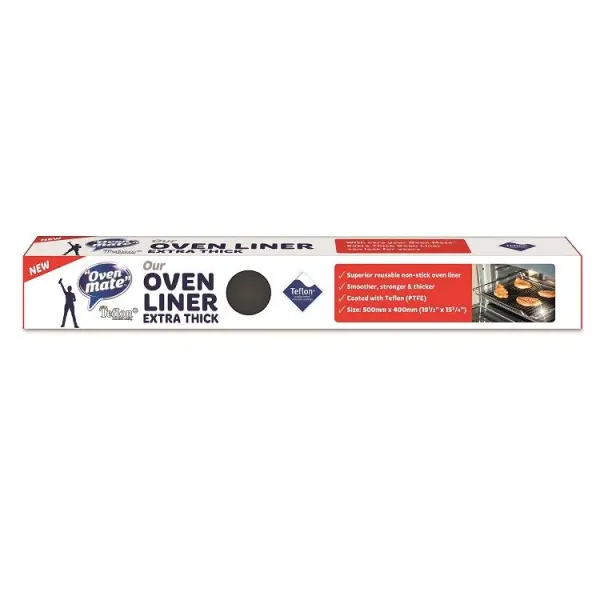 Oven Mate Teflon Heavy Duty Oven Liner Extra Thick, 40 x 25 cm