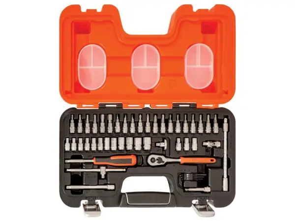Bahco S460 1/4-inch aandrijving 46-delig socketset