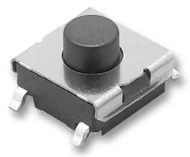 Omron B3FS Series Tactile Switch, SMD, 100gf, 24V DC
