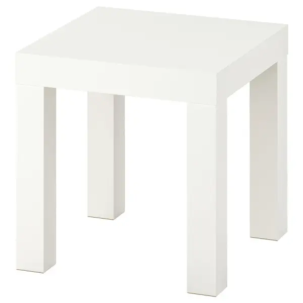 IKEA Mesa Lateral LACK, Branca, 35x35cm