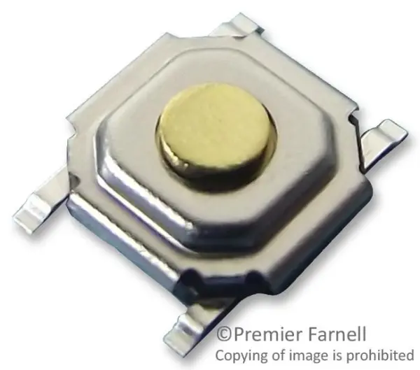 ALPS ALPINE SKQGAFE010 Tactile Switch, 12V DC 50mA