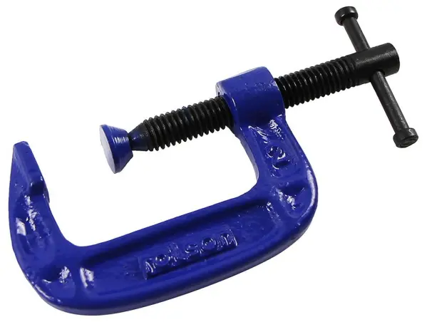Rolson 50mm Cast Iron Fine Thread G Clamp