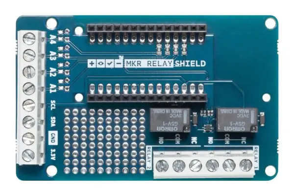 Arduino MKR Relay Proto Shield with Prototyping Area