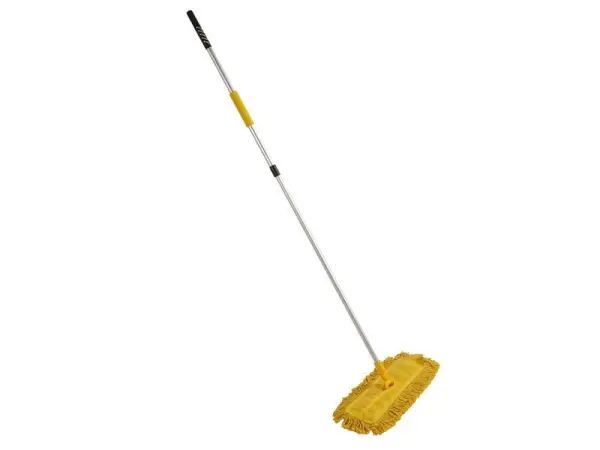 Bulldozer Pro Heavy-Duty Floor Sweeper with Ergo Handle