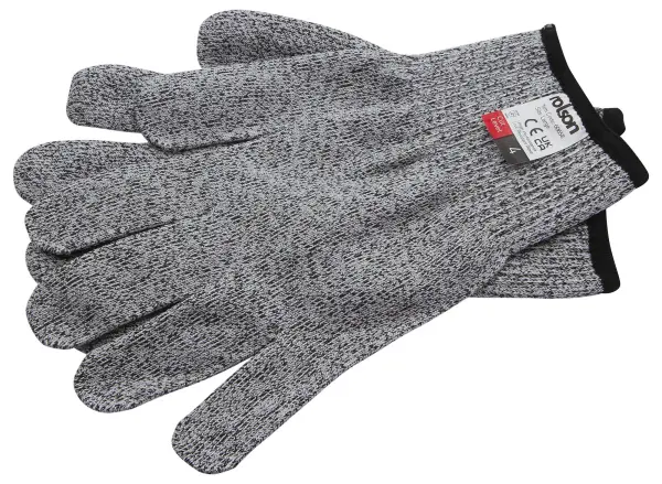 Rolson Cut Resistant Work Gloves, Level 4, Large