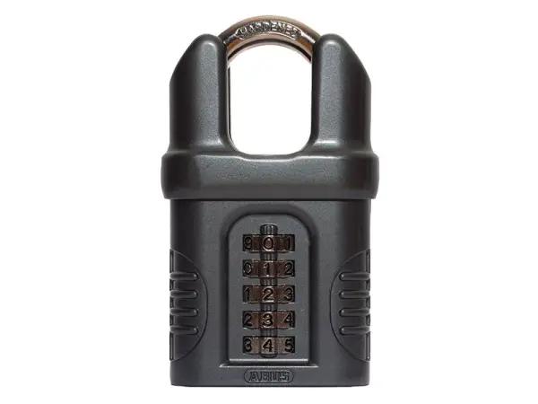 ABUS 158CS/65 Closed Shackle Combination Padlock, 5-Digit, 65mm
