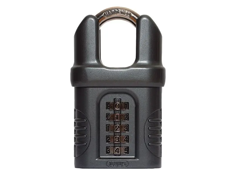 ABUS 158CS/65 Closed Shackle Combination Padlock, 5-Digit, 65mm