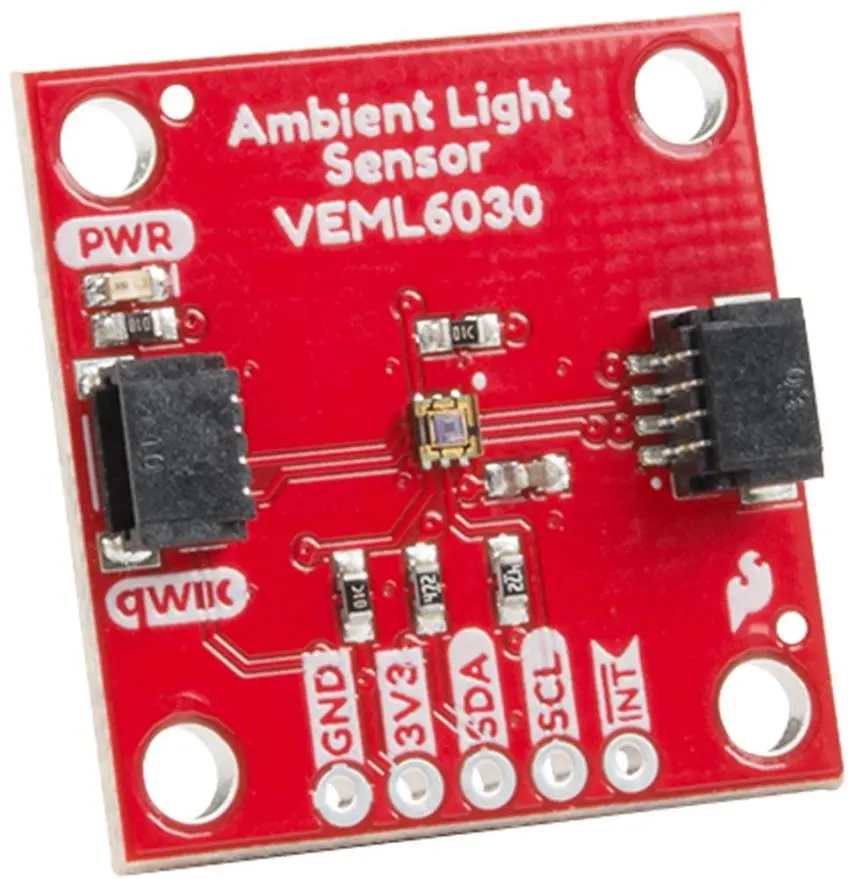 SPARKFUN Buaiceadh Braiteora Solais Timpeallach (VEML6030) le Córas Qwiic
