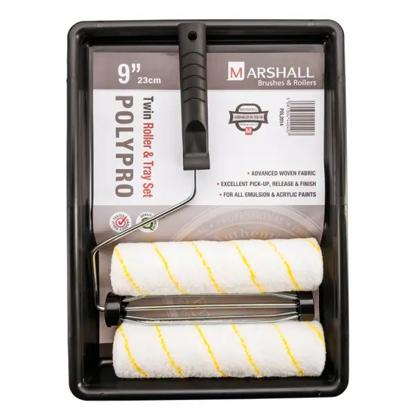 Marshall 9'' Twin Roller and Tray Set