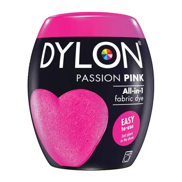 Dylon Maschinenfarbe Pod 29 Passion Pink 350g für Textilien