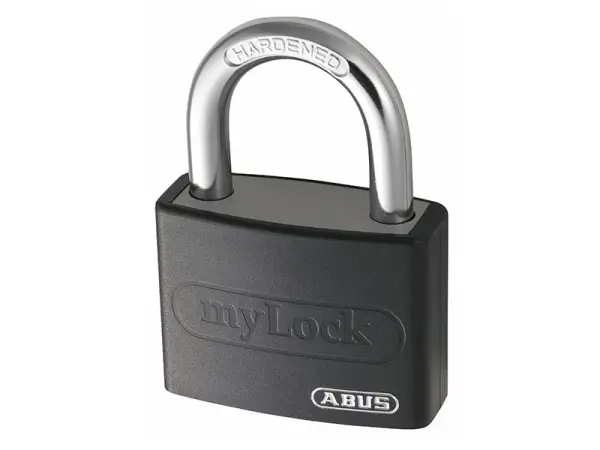 ABUS Mechanisches Vorhängeschloss T65AL/40mm My Lock Aluminium Schwarz