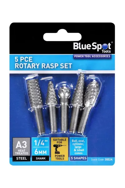 Blue Spot Tools 5件装旋转锉套装