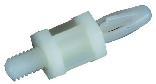 DURATOOL Podpěra DPS, Nylon 6.6, s drážkou, 9.5mm, balení 50 ks