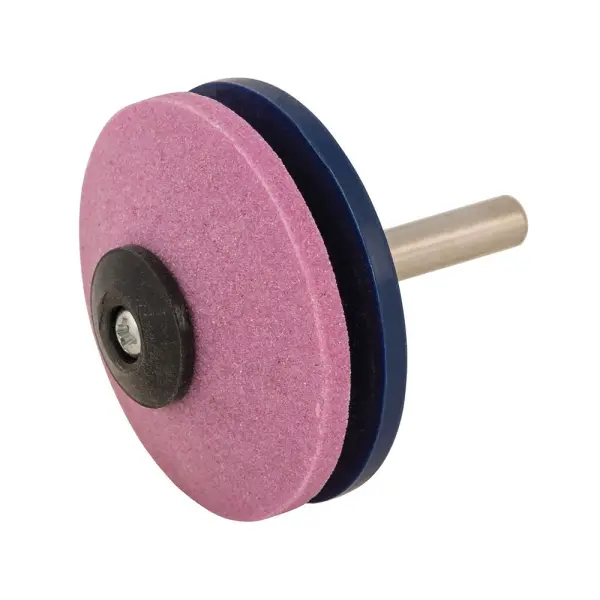 Silverline Afilador Rotativo para Cortacéspedes y Herramientas - Corindón Cromo