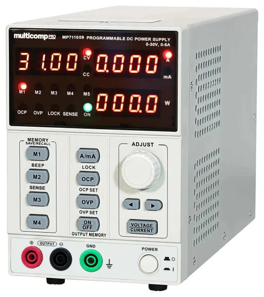 Multicomp Pro Bench Power Supply, 30V 5A 150W Single Channel
