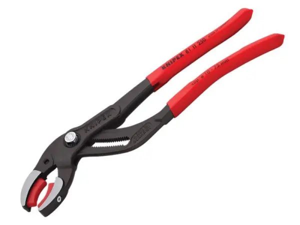 Knipex Pince pour tubes plastiques à mâchoires interchangeables, 250mm
