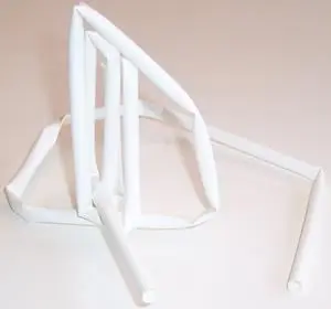 Gaine thermorétractable RAYCHEM RNF-100, Blanc, 6.4mm, Ratio 2:1