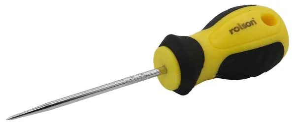 Rolson 75mm Carpenters Awl Soft Grip Handle