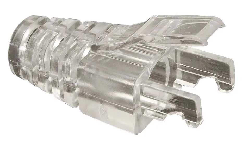KAUDEN LZC5E RJ45 Botas Flush Transparentes Cat5e (Embalagem de 100)