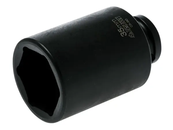 Teng Deep Impact Socket, 35mm, 1/2in Drive, Hex 6-Point