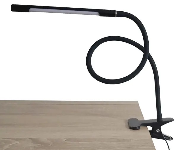 NATIVE LIGHTING Slim Flex USB Lamp, 5500K - Black