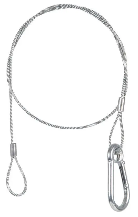 PULSE Cavo di Sicurezza Zincato, 2mm x 600mm