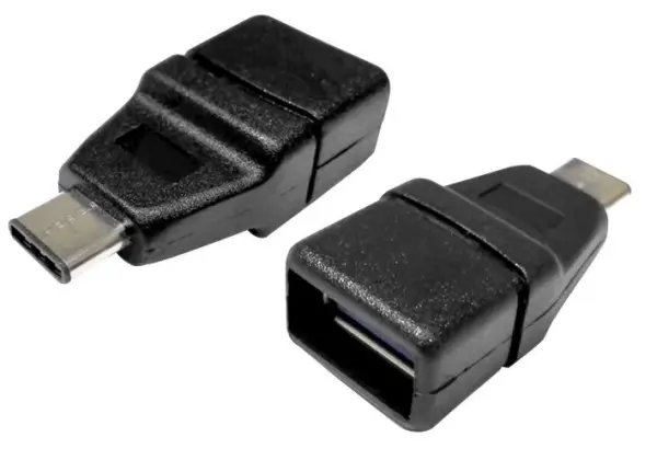 PRO SIGNAL USB 3.1 Type-C naar Type-A Femelle OTG Adapter
