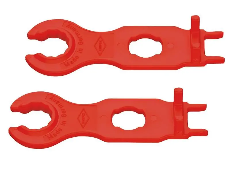 Knipex 97 49 66 2 Strumento per Connettori Solari MC4 (2 Pezzi)