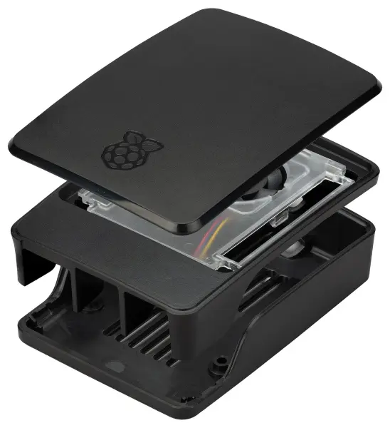Official Raspberry Pi 5 Case - Grey Black
