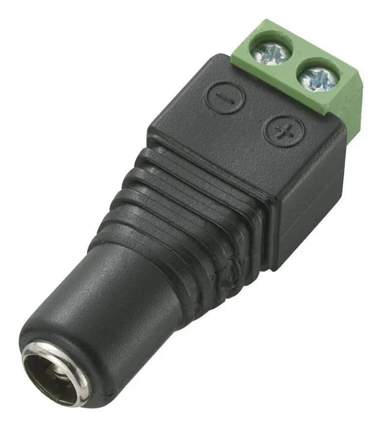 Clever Little Box DC Socket to Screw Terminal Connector, 2.5x5.5mm, 5A