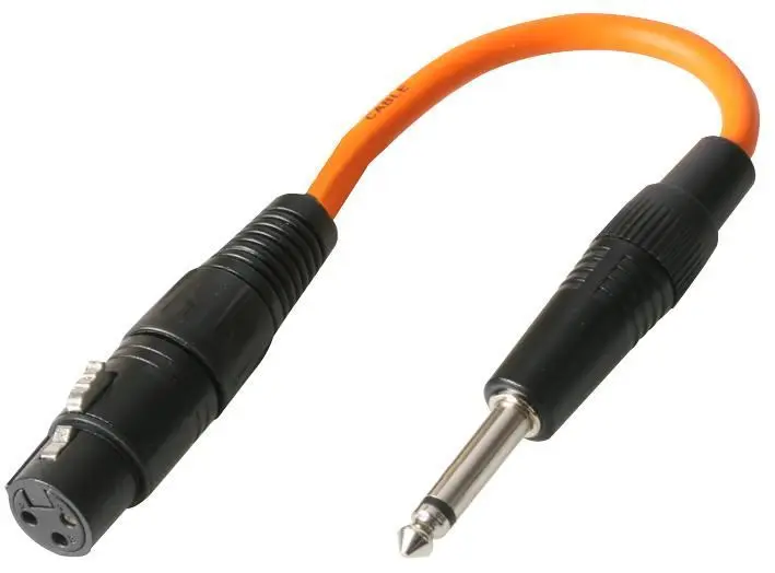 Pulse מתאם XLR 3 פינים ל-6.35 מ