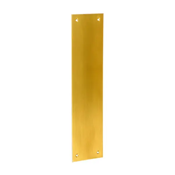 Plaque de protection Timco en laiton poli