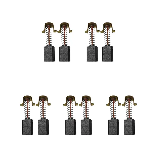 5 Sets of Carbon Brushes for Stayer Mini Grinder (6.2 x 8 x 13.5mm)